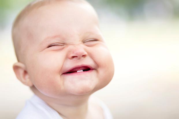 خنده بچه smiling-baby