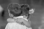 بغل کردن two-children-hugging